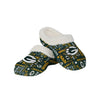 Green Bay Packers NFL Womens Sherpa Lined Logo Love Clog