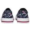 Houston Texans NFL Womens Low Top Repeat Print Canvas Shoes