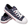 Houston Texans NFL Womens Low Top Repeat Print Canvas Shoes