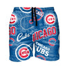Chicago Cubs MLB Mens Logo Rush Swimming Trunks