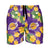 Los Angeles Lakers NBA Mens Floral Slim Fit 5.5" Swimming Suit Trunks