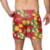 Iowa State Cyclones NCAA Mens Floral Slim Fit 5.5" Swimming Suit Trunks