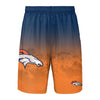 Denver Broncos NFL Mens Gradient Big Logo Training Shorts