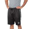 Las Vegas Raiders NFL Mens Side Stripe Training Shorts