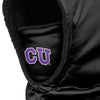 TCU Horned Frogs NCAA Black Hooded Gaiter