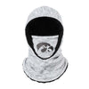 Iowa Hawkeyes NCAA Heather Grey Big Logo Hooded Gaiter