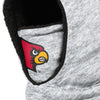 Louisville Cardinals NCAA Heather Grey Big Logo Hooded Gaiter