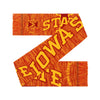 Iowa State Cyclones NCAA Wordmark Big Logo Colorblend Scarf