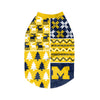 Michigan Wolverines NCAA Busy Block Dog Sweater