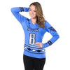 Tennessee Titans Marcus Mariota Player Glitter V-Neck Sweater
