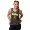 San Diego Padres MLB Womens Burn Out Sleeveless Top