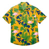 West Virginia Mountaineers NCAA Mens Floral Button Up Shirt
