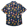 West Virginia Mountaineers NCAA Mens Christmas Explosion Button Up Shirt