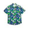 Indianapolis Colts NFL Mens Floral Button Up Shirt