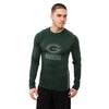 Green Bay Packers NFL Mens Long Sleeve Performance Pride Shirt