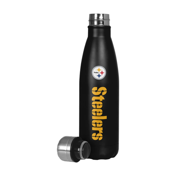 Pittsburgh Steelers NFL Wordmark Chill Water Bottle
