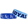 Kansas City Royals MLB Bulk Bandz Bracelet 2 Pack