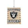 Las Vegas Raiders Wood Pallet Sign Ornament