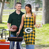 Green Bay Packers NFL Plaid Apron