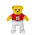 Kansas City Chiefs NFL Super Bowl LVIII Champions 3x Patrick Mahomes Team Beans Embroidered Player Bear (PREORDER - SHIPS LATE JUNE)