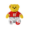 Kansas City Chiefs NFL Super Bowl LVIII Champions 3x Travis Kelce Team Beans Embroidered Player Bear (PREORDER - SHIPS LATE MAY)