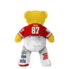 Kansas City Chiefs NFL Super Bowl LVIII Champions 3x Travis Kelce Team Beans Embroidered Player Bear (PREORDER - SHIPS LATE MAY)