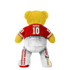 Kansas City Chiefs NFL Super Bowl LVIII Champions Isiah Pacheco Team Beans Embroidered Player Bear (PREORDER - SHIPS LATE MAY)