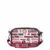 Alabama Crimson Tide NCAA Repeat Retro Print Clear Crossbody Bag (PREORDER - SHIPS LATE JULY)