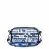 Kentucky Wildcats NCAA Repeat Retro Print Clear Crossbody Bag (PREORDER - SHIPS LATE JULY)