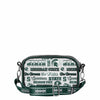 Michigan State Spartans NCAA Repeat Retro Print Clear Crossbody Bag (PREORDER - SHIPS LATE JULY)