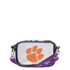 Clemson Tigers NCAA Team Stripe Clear Crossbody Bag