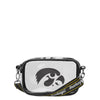 Iowa Hawkeyes NCAA Team Stripe Clear Crossbody Bag