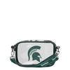Michigan State Spartans NCAA Team Stripe Clear Crossbody Bag