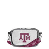 Texas A&M Aggies NCAA Team Stripe Clear Crossbody Bag
