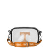 Tennessee Volunteers NCAA Team Stripe Clear Crossbody Bag