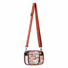 Cleveland Browns NFL Repeat Retro Print Clear Crossbody Bag (PREORDER - SHIPS LATE JULY)