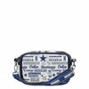 Dallas Cowboys NFL Repeat Retro Print Clear Crossbody Bag (PREORDER - SHIPS LATE JULY)