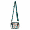 Miami Dolphins NFL Repeat Retro Print Clear Crossbody Bag (PREORDER - SHIPS LATE JULY)