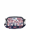 New York Giants NFL Repeat Retro Print Clear Crossbody Bag (PREORDER - SHIPS LATE JULY)