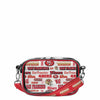 San Francisco 49ers NFL Repeat Retro Print Clear Crossbody Bag (PREORDER - SHIPS LATE JULY)
