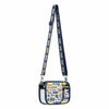 Los Angeles Rams NFL Repeat Retro Print Clear Crossbody Bag (PREORDER - SHIPS LATE JULY)