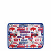 Buffalo Bills NFL Repeat Retro Print Clear Cosmetic Bag (PREORDER - SHIPS LATE JULY)