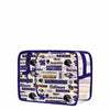 Baltimore Ravens NFL Repeat Retro Print Clear Cosmetic Bag (PREORDER - SHIPS LATE JULY)