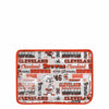 Cleveland Browns NFL Repeat Retro Print Clear Cosmetic Bag (PREORDER - SHIPS LATE JULY)