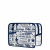 Dallas Cowboys NFL Repeat Retro Print Clear Cosmetic Bag (PREORDER - SHIPS LATE JULY)
