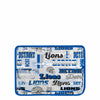 Detroit Lions NFL Repeat Retro Print Clear Cosmetic Bag (PREORDER - SHIPS LATE JULY)