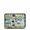 Jacksonville Jaguars NFL Repeat Retro Print Clear Cosmetic Bag (PREORDER - SHIPS LATE JULY)