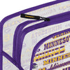 Minnesota Vikings NFL Repeat Retro Print Clear Cosmetic Bag (PREORDER - SHIPS LATE JULY)