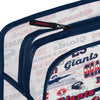 New York Giants NFL Repeat Retro Print Clear Cosmetic Bag (PREORDER - SHIPS LATE JULY)