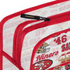 San Francisco 49ers NFL Repeat Retro Print Clear Cosmetic Bag (PREORDER - SHIPS LATE JULY)